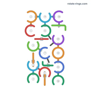 レベル 14 · 盤面図