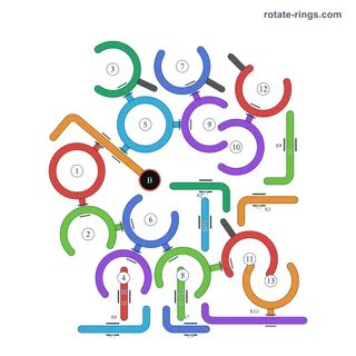 レベル 45 · 盤面図