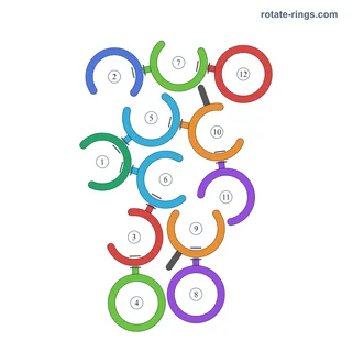 レベル 9 · 盤面図